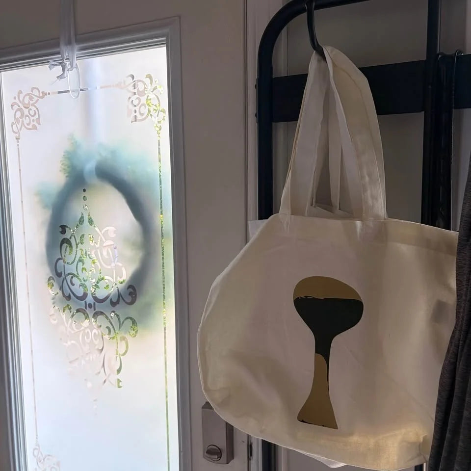 “Green Onion” Tote Bag